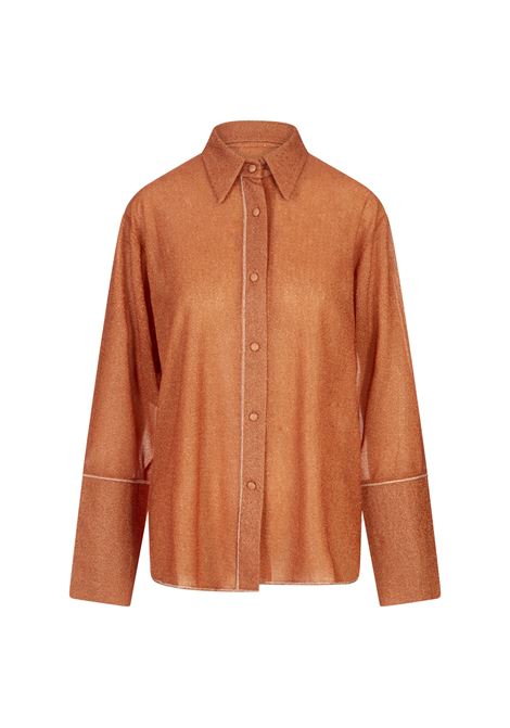Camicia Lumiere Arancione OSEREE | LZSF257-LUREX LAMEORANGE